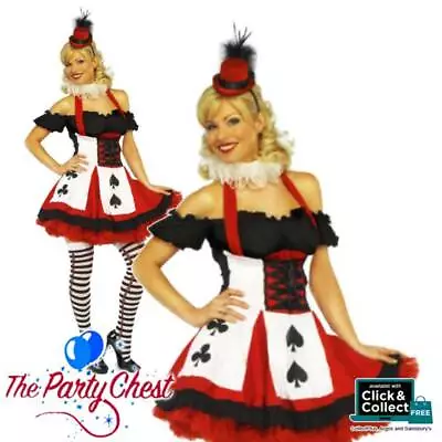 £32.95 • Buy ADULT PLAY YOUR CARDS RIGHT COSTUME Poker Casino Storybook Fancy Dress GW2393