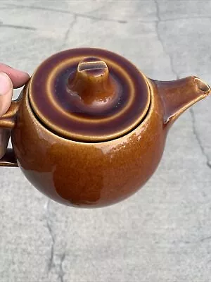 Miniature Brown Drip McCOY Teapot With A Lid Of Cheese Tray OOAK RARE ❤️sj3j2s • $50