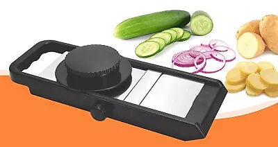 Mandoline Food Slicer Stainless Steel Food Cutter Chopper With Adjustable Blades • $24.69