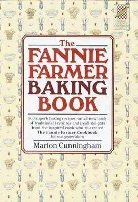 Fannie Farmer Baking Book By Cunningham Marion • $6.03