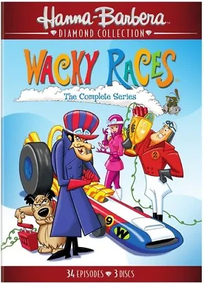 Wacky Races: The Complete Series [New DVD] 3 Pack Amaray Case Repackaged • $15.73