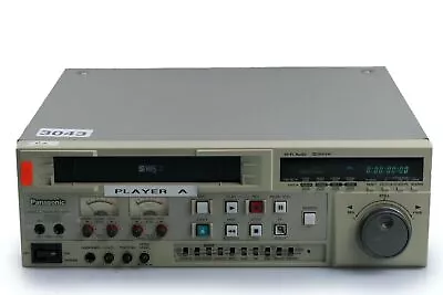 Panasonic AG-8700E | Professional Super VHS Recorder | Time Base Corrector (TBC • $2427.25