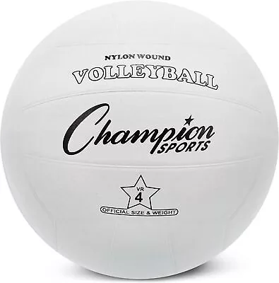 Champion Sports Rubber Volleyball - White • $13.71