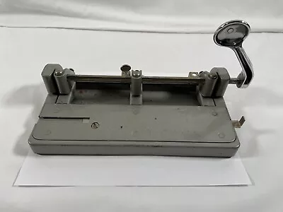 Vintage Wilson Jones Hummer 3 Hole Paper Punch #314 Made In USA Heavy Duty • $14.22