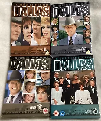 Dallas Seasons 6 7 8 & 9 DVD • £25