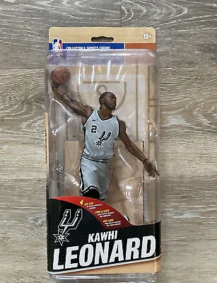 Nba Series 31 Kawhi Leonard Mcfarlane Silver Jersey Figure Spurs Clippers • $39.99