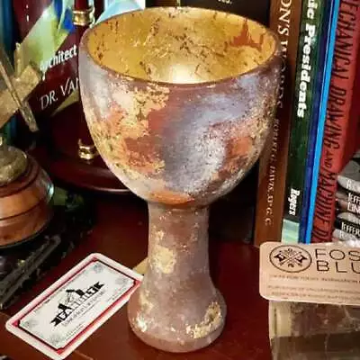 Indiana Jones Holy Grail Cup Resin Crafts Role-Play Prop For Fan Home Decoration • $45.90