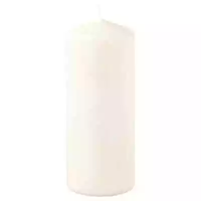 Ikea Fenomen Unscented Natural Pillar Candle 15cm • £7.99