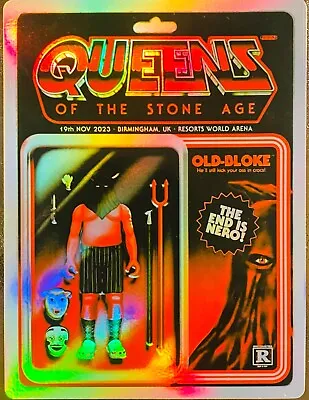 Queens Of The Stone Age Birmingham Uk Foil Sticker / Poster • $12