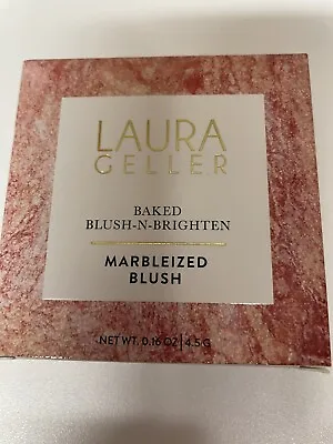 LAURA GELLER Baked Blush-N-Brighten Marbleized Blush. New Boxed 4.5g Tropic Hues • £16