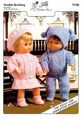 Peter Gregory Knitting Patterns- Baby Doll Child -4 Ply DK Aran- 30+ Titles • £3.99