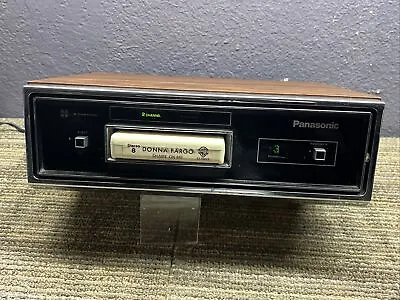 Panasonic RS-845US 4 Channel/Stereo 8 Track Tape Player 52480 • $237.49