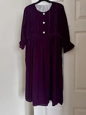 Stunning Purple Colour Dress Size Small • £6.99
