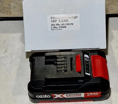 Battery Ozito Xchange 18v Cordless Tools 1500mah Drill Driver Saw Grinder Blower • $49.99