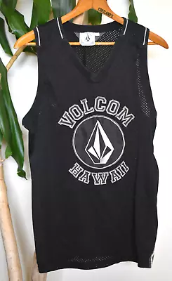 VOLCOM V-Line Stitched Mesh Tank Top/Jersey *Mint* • $24.95