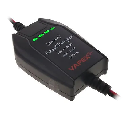 Vapex Intelligent 500mA Smart Charger For 4-10 Cell Race NiMH NiCd Packs 4.8-12v • £13.95