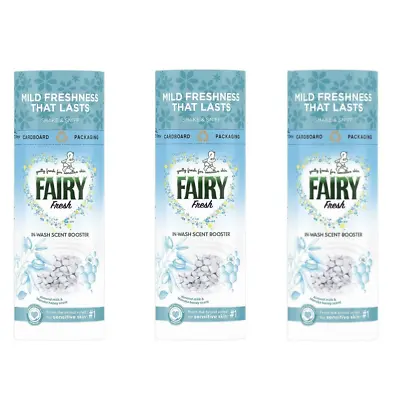 3 X Fairy Fresh Non Bio In-wash Scent Booster Beads 245g • £15.99