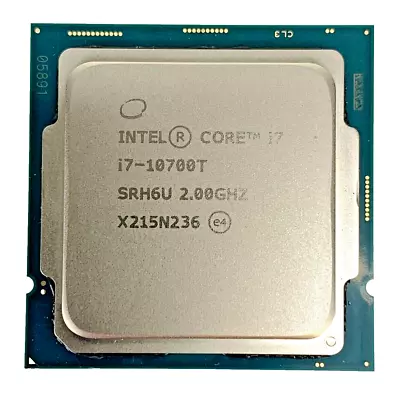 Intel Core I7-10700T 2.00GHz 8-Core SRH6U 16-Thread LGA-1200 Processor • $539.96