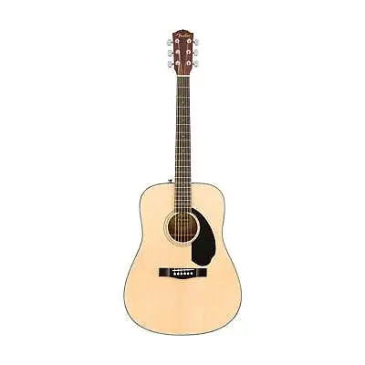 Fender CD-60S Dreadnought Acoustic Guitar Walnut FB Natural • $462