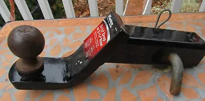 Master Lock Trailer Hitch 5000 Lb - 3 1/2  Drop-& Big Boy 2 Ball 3500lb -Pick Up • $25