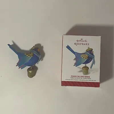 Hallmark Ornament - Twelve Days Of Christmas - Four Calling Birds -  2014 4th • $19.99