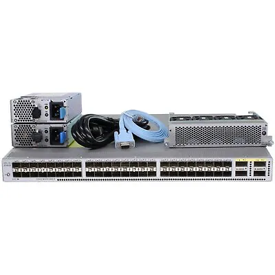 Cisco Nexus N3K-C3064PQ-10GX 48P 10GbE SFP+ 4P QSFP+ Switch N3K-C3064PQ-10GX • $269