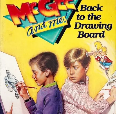 1990 McGee And Me  Back To The Drawing Board Vintage VHS Focus On The Family • $2.89