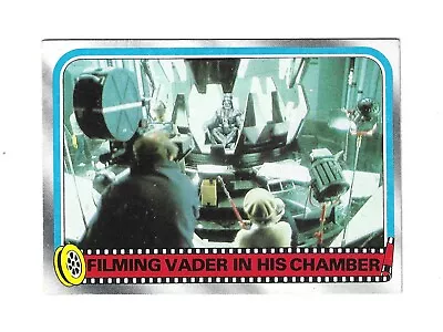 1980 Topps Star Wars The Empire Strikes Back #256 Filming Vader In His Chamber • $1