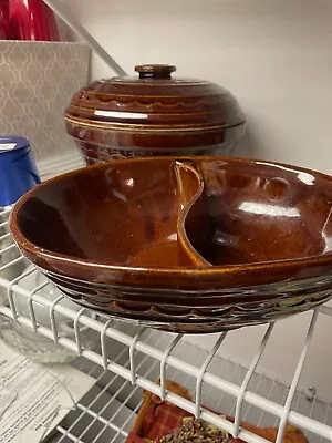 Marcrest   Mixing Bowl And Serving Dish Combo   Stoneware Oven Safe • $49.99