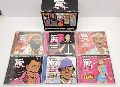 Grand Theft Auto: Vice City Official Soundtrack Box Set: Missing 1 CD  READ  • $99.95
