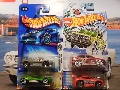 Hot Wheels Mitsubishi LOT 4 Double Shotz ECLIPSE LANCER EVOLUTIONJDM FREE SHIP • $23.45