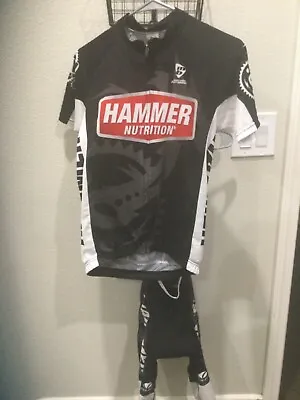 Hamer Nutrition Voler Cycling Kit Bib Short Full Zip Jersey Size Small Cycling • $60