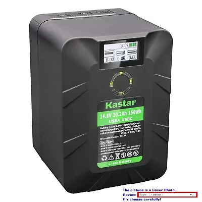 Kastar V-Mount Battery Dtap Charger For Sony BP-65H BP-90 BP-95W BP-150W BP-190W • $243.99