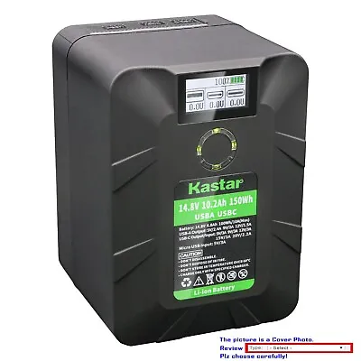 $35.99 • Buy Kastar VMount Battery Dtap Charger For Mini V-Mount V-Lock Godox VL200 LED Light