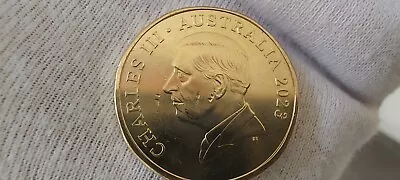 Australian 2023 $ 1 Dollar Coin King Charles III New Condition UNC Error RARE • $2300