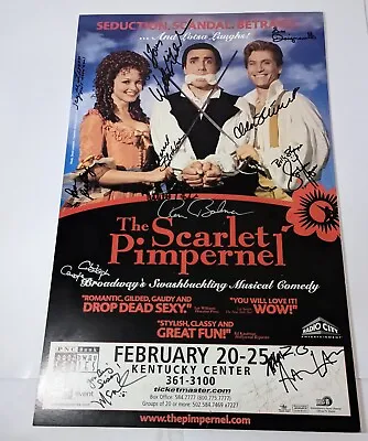 $32.50 • Buy The Scarlet Pimpernel Musical Theater Broadway Signed Poster 14  X 22 