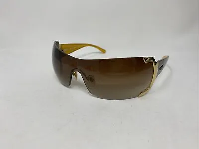 Vogue Vo 3593-s 280/13 110 Shield Sunglasses Brown Gold Vw86 • $45