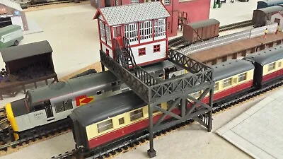 OO Gauge Over Track Signal Box Model Kit - Covers Pre-grouping To BR Period • £21.99