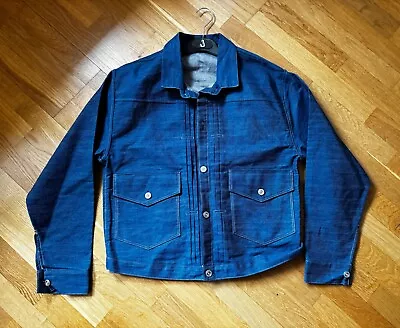 Levi's Lvc Made In Japan 1879 Pleated Blouse Trucker Jacket Size 40 / M • $140