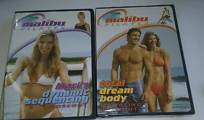 2 Malibu Pilates Chair Workout DVDs Total Dream Body Mari's Dynamic Sequencing • $15.99