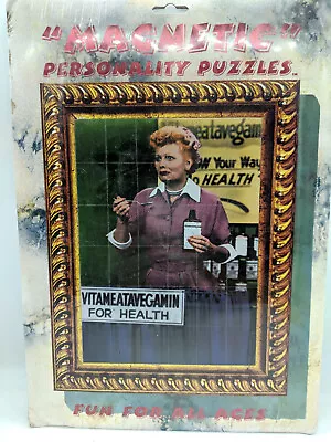 New I Love Lucy Vitameatavegamin 36 Pieces Magnetic Puzzle Lucille Ball • $24.99