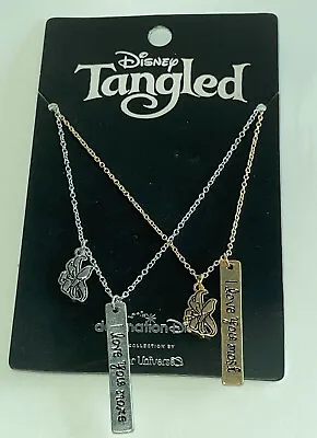 Destination Disney Tangled Rapunzel I Love You Most More Best Friends Necklace • $34.95