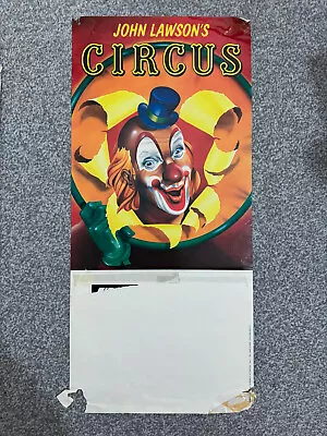 Vintage John Lawson's Circus Poster 1990s [3] • £5