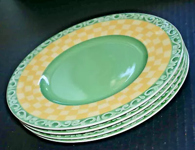 Villeroy Boch Switch Summerhouse Acacia Salad Dessert Plates Back B Germany (4) • $49.99