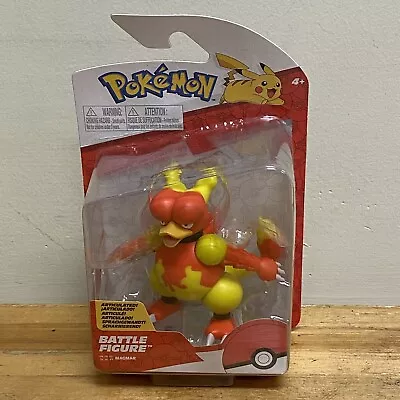 Jazwares Pokemon 3  MAGMAR Battle ACTION FIGURE - NEW NIP • $19.99