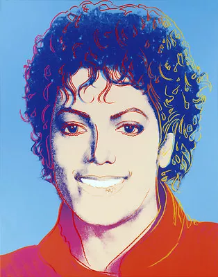 Andy Warhol Michael Jackson Canvas Print 16 X 20 • $39.99