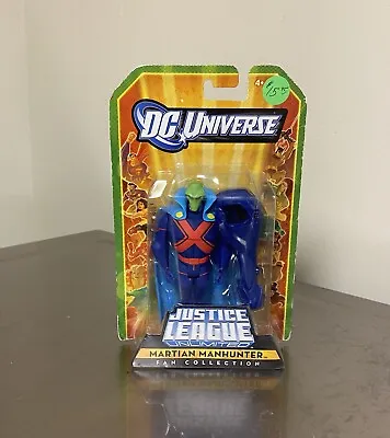 DC Universe Justice League Unlimited Martian Manhunter Figure New Mattel • $18.49