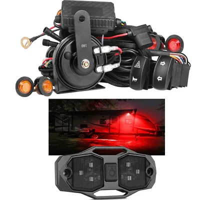 For Polaris Ranger RZR XP S 1000 UTV Red LED Dome Light W/UTV Turn Signal Kit • $129.98