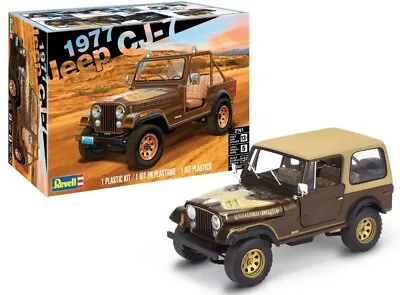 Revell 1977 Jeep CJ-7 1:24 Scale Model Car Kit 14547 • $20.95