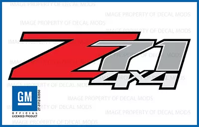 Set Of 2: 2011 Chevrolet Silverado Z71 4x4 Decals - F - 1500 2500 HD Stickers • $22.96